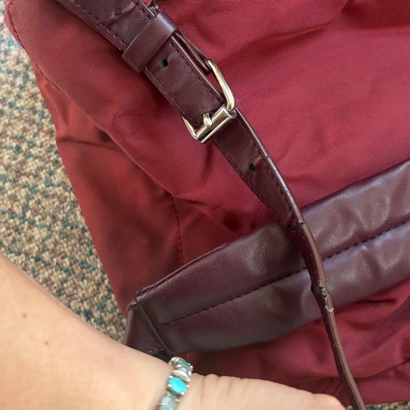 Stella McCartney Backpack Bag Bordeaux Nylon main image 4